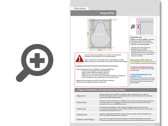 Product Bild hochwertige_kfz-magnetfolie_in_birne-form